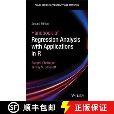 【3-4周达】精装 Handbook Of Regression Analysis With Applications In R, Second Edition [Wiley统计学] [9781119392378]