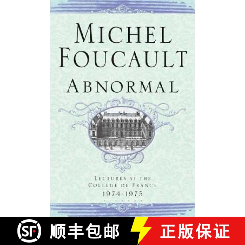 【3-4周达】Abnormal: Lectures at the College de France 1974-1975 [9780312424053]