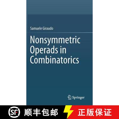 【4周达】Nonsymmetric Operads in Combinatorics [9783030020736]