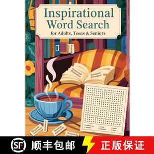 【3-4周达】Inspirational Word Search Book: Large Print Word Search Book, Motivational Word Search Boo... [9784611443708]