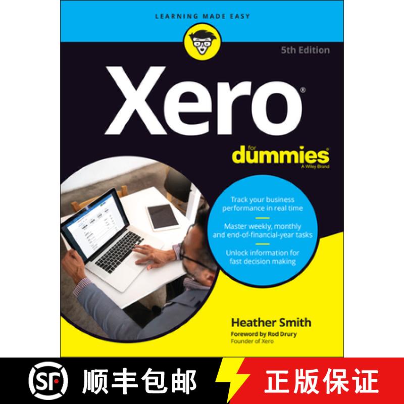 【3-4周达】Xero For Dummies, 5th Edition [9780730394617]