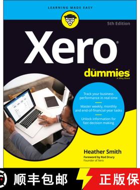 【3-4周达】Xero For Dummies, 5th Edition [9780730394617]