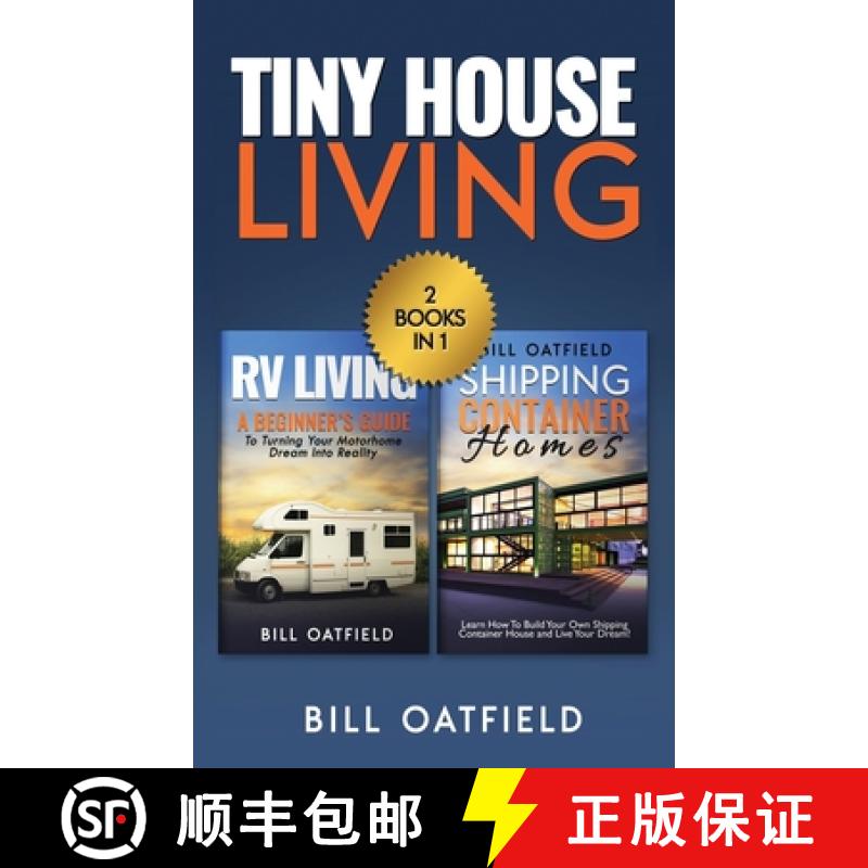 【3-4周达】Tiny House Living: RV Living & Shipping Container Homes [9781970177039]