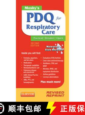 【3-4周达】Mosby's PDQ for Respiratory Care - Revised Reprint [9780323100724]