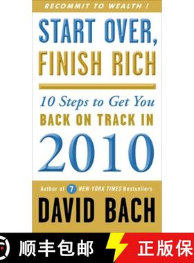 【3-4周达】Start Over, Finish Rich: 10 Steps to Get You Back on Track in 2010 [9780307591197]