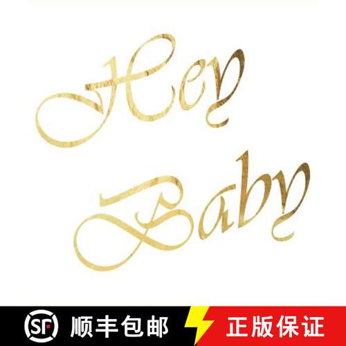 【3-4周达】精装 Baby shower guest book (Hardcover): comments book, baby shower party decor, baby nami... [9781912817207]