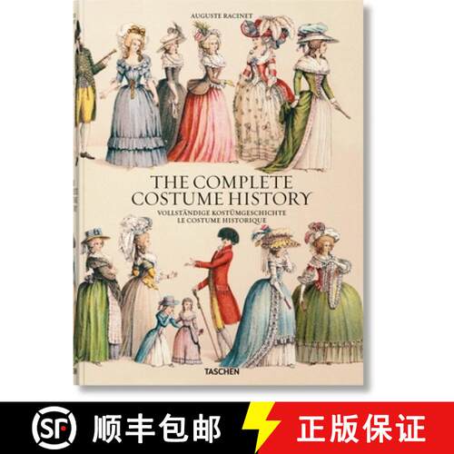 精装 Auguste Racinet. The Complete Costume History [9783836571289]