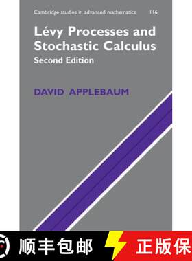 现货 列维过程与随机微积分 Levy Processes and Stochastic Calculus [9780521738651]