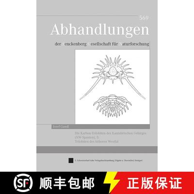 预订 Die Karbon-Trilobiten des Kantabrischen Gebirges (NW-Spanien), 5 [9783510613991]