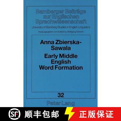 预订 Early Middle English Word Formation : Semantic Aspects of Derivational Affixation in the AB Lang... [9783631456293]