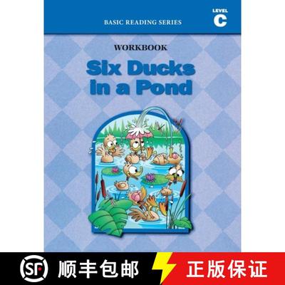 【3-4周达】Six Ducks in a Pond (Level C Workbook), Basic Reading Series: Classic Phonics Program for ... [9781937547035]