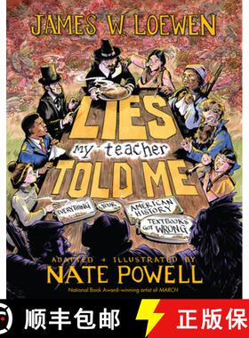 【3-4周达】Lies My Teacher Told Me : A Graphic Adaptation [9781620977033]