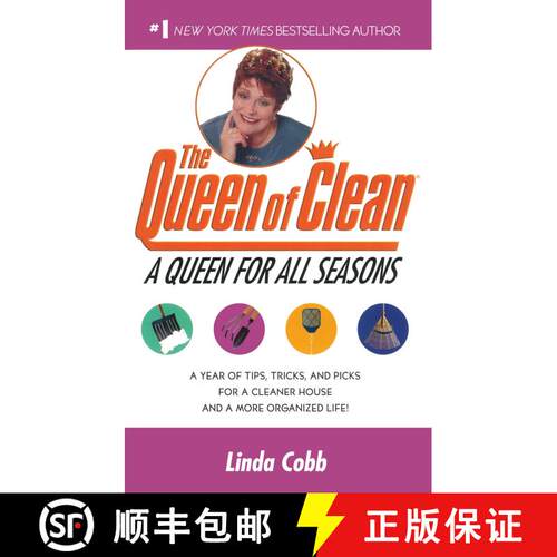 【3-4周达】A Queen for All Seasons: A Year of Tips, Tricks, and Picks for a Cleaner House and a More ... [9780743428316]
