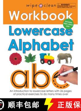 【3-4周达】Lowercase Alphabet: An Introduction to Lowercase Letters with 26 Pages of Practical Exerci... [9780312508685]
