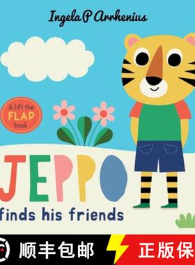 【3-4周达】Jeppo Finds His Friends: A Lift-the-Flap Book [9781406398717]