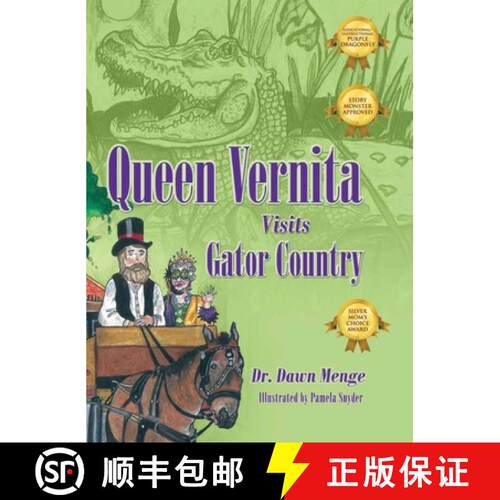 【3-4周达】精装 Queen Vernita Visits Gator Country [9781960546470]