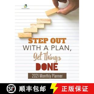 【3-4周达】Step Out with a Plan, Get Things Done : 2021 Monthly Planner [9781541966727]