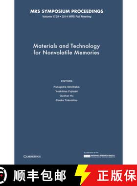 【3-4周达】Materials and Technology for Nonvolatile Memories: Volume 1729 [9781605117065]