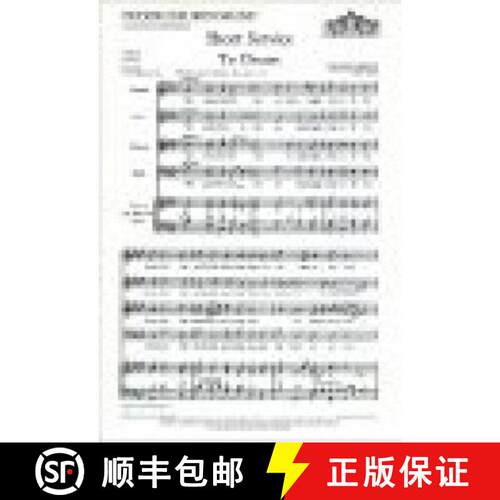 【3-4周达】Second Service (Magnificat and Nunc Dimittis): Vocal score (Vocal score) [9780193520479]