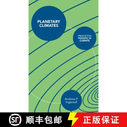 【3-4周达】精装 Planetary Climates [9780691145044]
