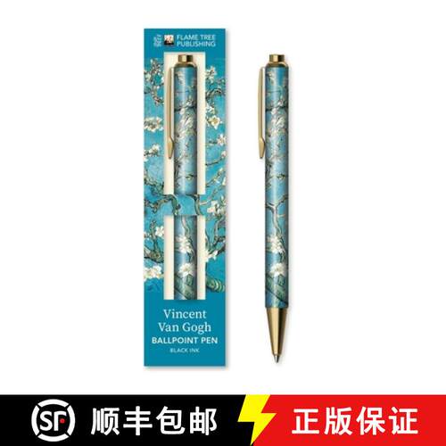 【3-4周达】Vincent van Gogh: Almond Blossom Boxed Decorative Ballpoint Pen [9781835621929]