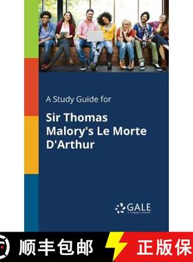 预订 A Study Guide for Sir Thomas Malory's Le Morte D'Arthur [9781375399500]