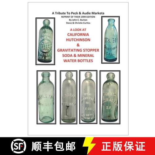 预订 California Hutchinson & Gravitating Stopper Soda & Mineral Water Bottles [9781732453081]