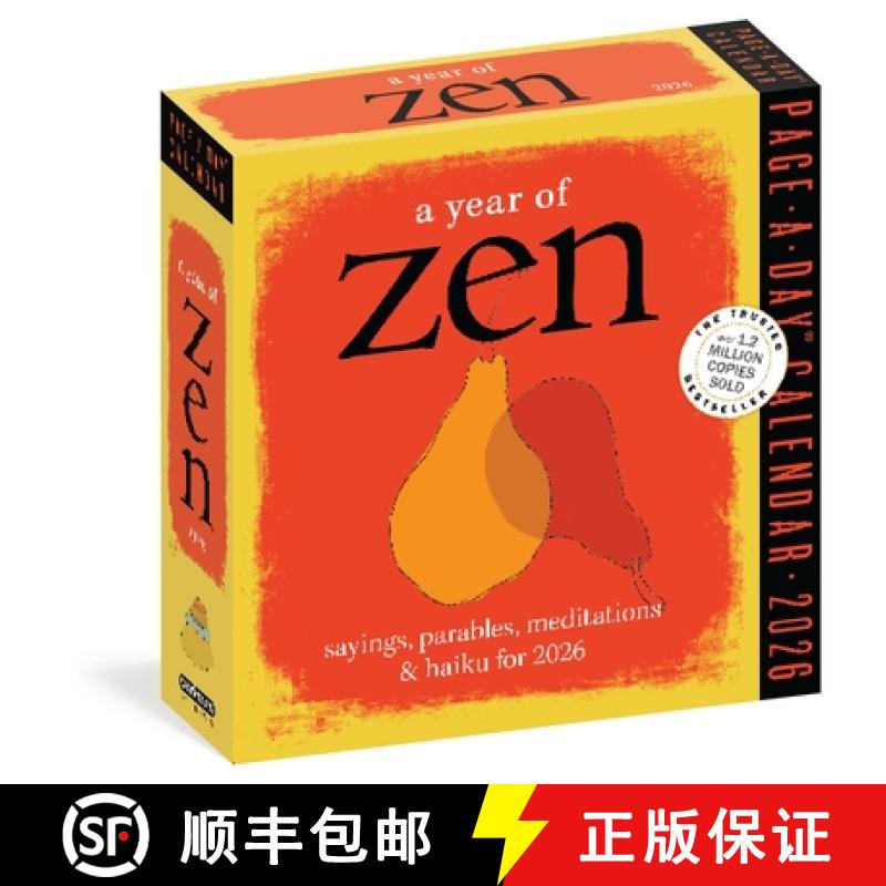 【3-4周达】Year of Zen Page-A-Day(r) Calendar 2026: Sayings, Parables, Meditations & Haiku for 2026 [9781523530960]