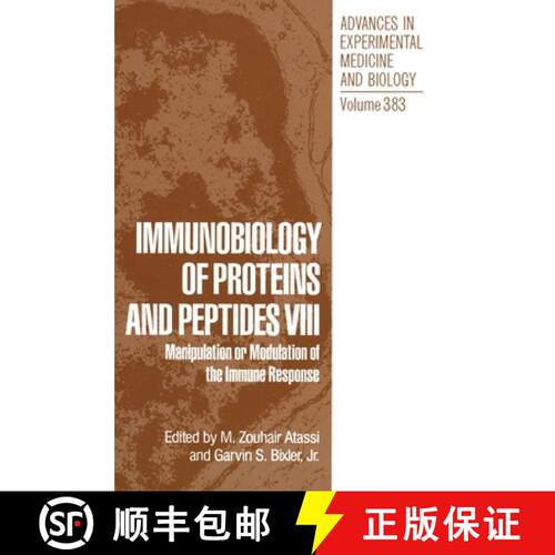 【3-4周达】精装 Immunobiology of Proteins and Peptides VIII: - Proceedings of the Eighth Internationa... [9780306451256]
