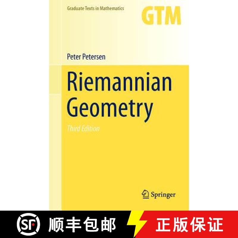 【3-4周达】黎曼几何 Riemannian Geometry [9783319266527]