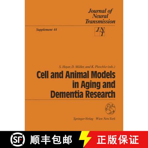 【3-4周达】Cell and Animal Models in Aging and Dementia Research [9783211825495]