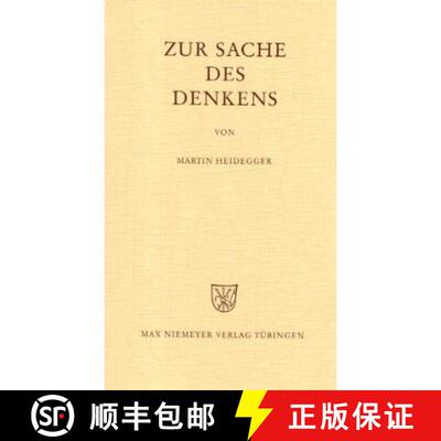 【3-4周达】Zur Sache Des Denkens [9783484700345]