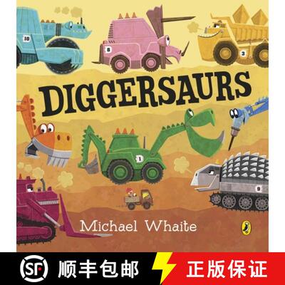 【3-4周达】Diggersaurs [9780241426012]