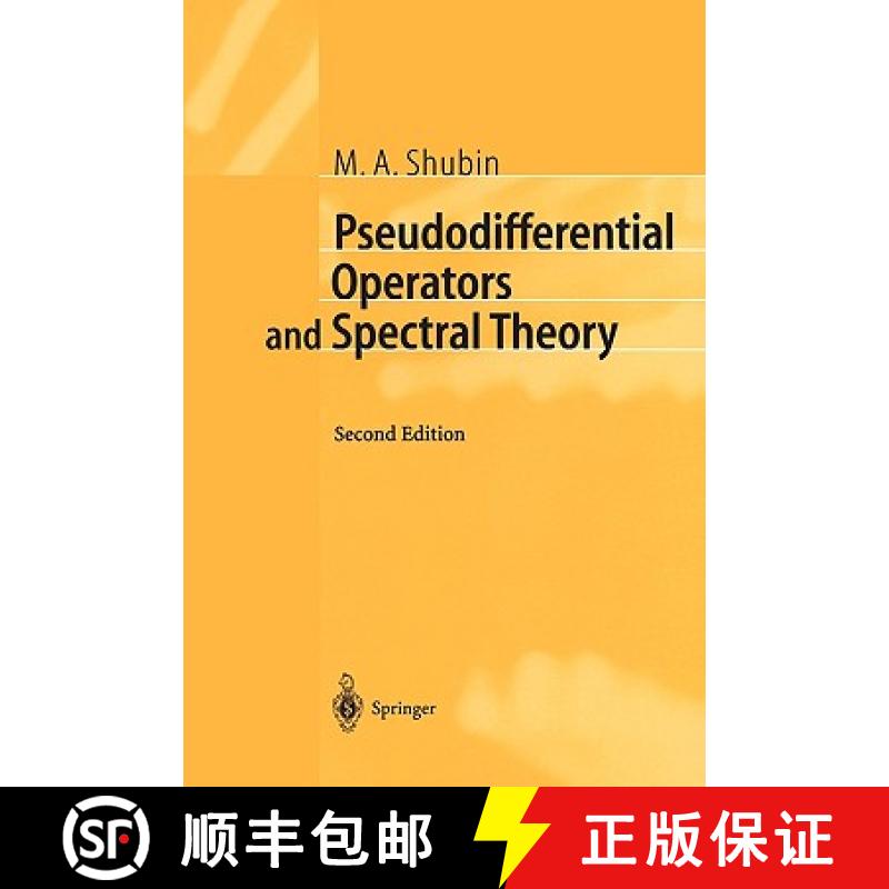 【3-4周达】Pseudodifferential Operators and Spectral Theory [9783540411956]