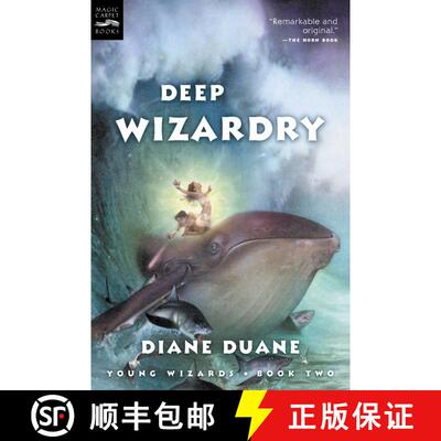 【3-4周达】Deep Wizardry, 2: The Second Book in the Young Wizards Series [9780152162573]