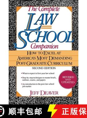 【3-4周达】The Complete Law School Companion: How to Excel at America's Most Demanding Post-Graduate ... [9781620456408]