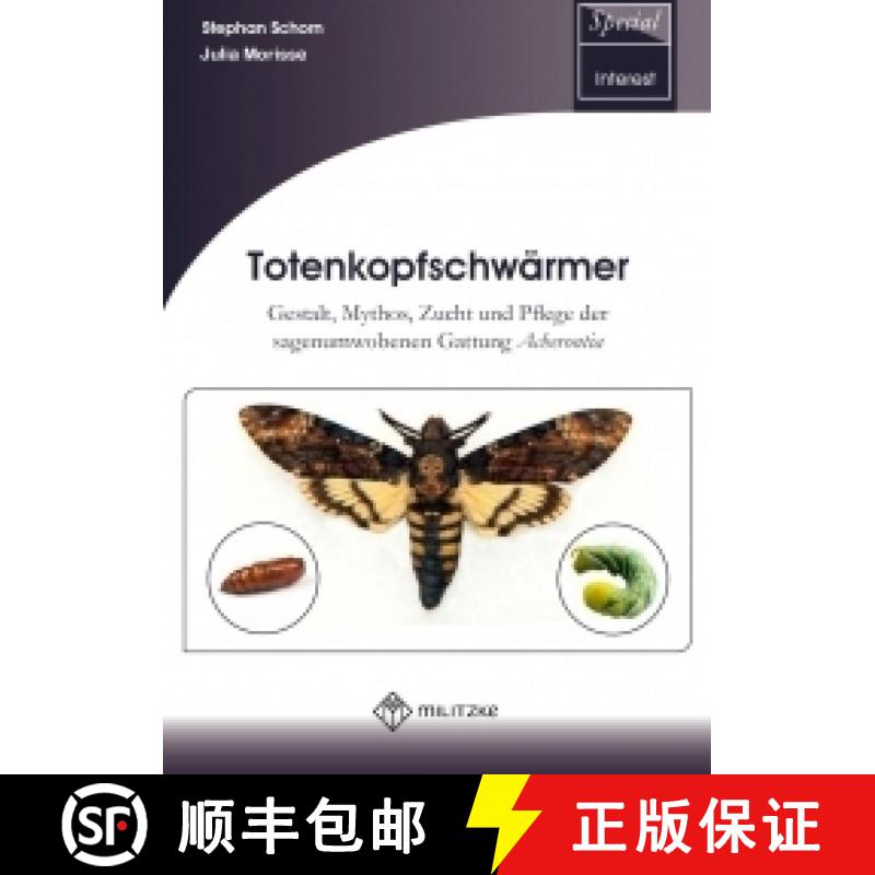 预订 Totenkopfschwärmer [African Death's Head Hawkmoth] [9783894322847]