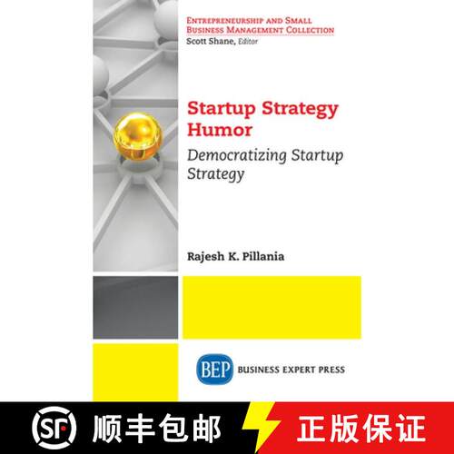 【3-4周达】Startup Strategy Humor – Democratizing Startup Strategy [9781948976800]