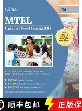 【3-4周达】MTEL English as a Second Language (ESL) Study Guide: Comprehensive Review with Practice Te... [9781637981269]