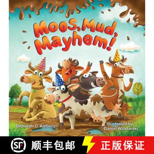 【3-4周达】Moos, Mud, Mayhem! [9781738844623]