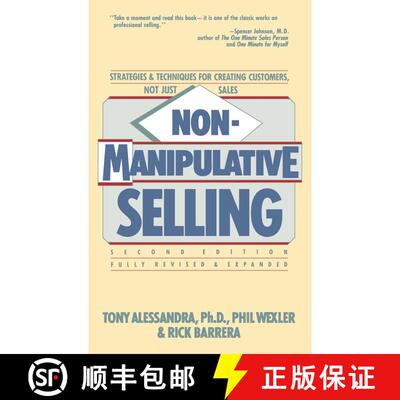 【3-4周达】Non-Manipulative Selling [9780671764487]