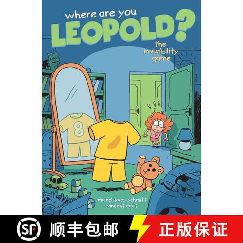 现货 利奥波德你在哪里1 Where Are You Leopold? 1, Volume 1: The Invisibility Game [9781643375403]