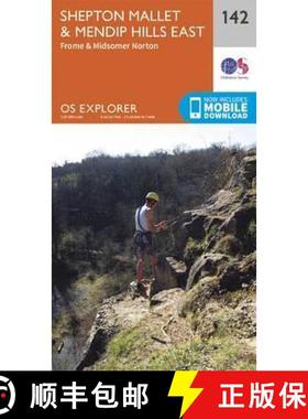 【3-4周达】Shepton Mallet and Mendip Hills East [9780319243350]