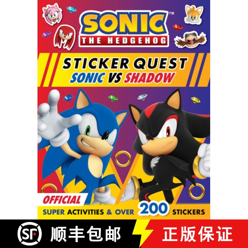 【2-3周达】Sonic the Hedgehog Sticker Quest: Sonic vs Shadow [9780008680657]