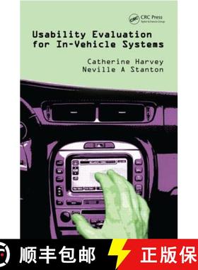 【3-4周达】Usability Evaluation for In-Vehicle Systems [9781466514294]