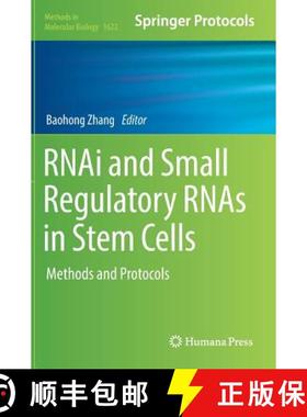 【3-4周达】RNAi and Small Regulatory RNAs in Stem Cells : Methods and Protocols [9781493971060]