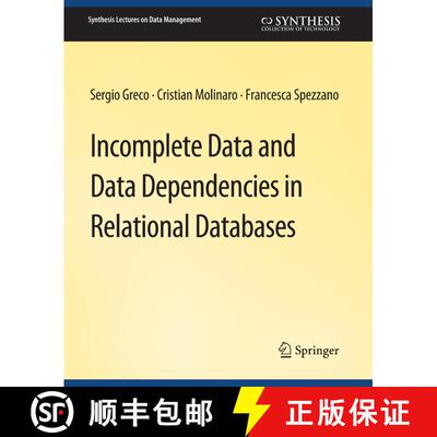 【3-4周达】Incomplete Data and Data Dependencies in Relational Databases [9783031007651]
