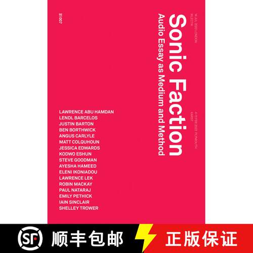 【3-4周达】Sonic Faction: Audio Essay as Medium and Method [9781915103123]