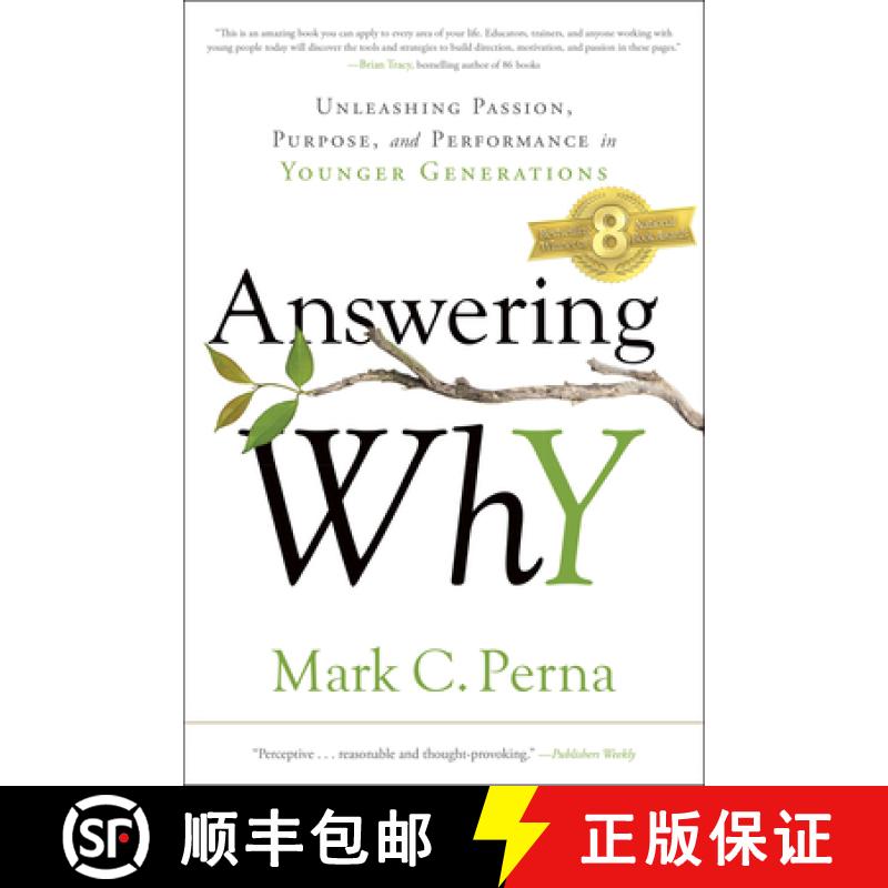 预订 Answering Why: Unleashing Passion, Purpose, and Performance in Younger Generations [9781626345119]