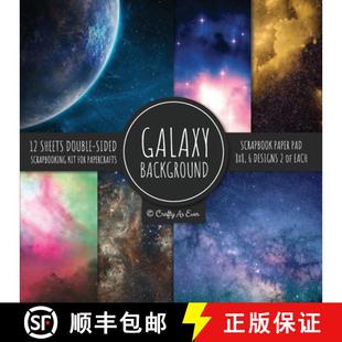 DIY Background Pad Paper 预订 Scrapbooking Cardmaking Craf... Papercrafts Scrapbook for Kit 9781951373252 8x8 Galaxy
